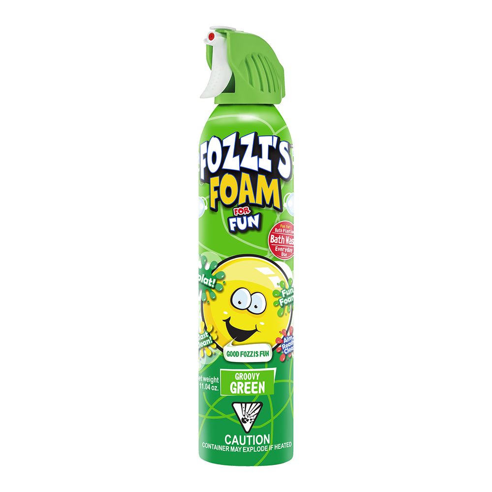 FOZZIS FOAM FOR FUN GROOVY GREEN 340ML