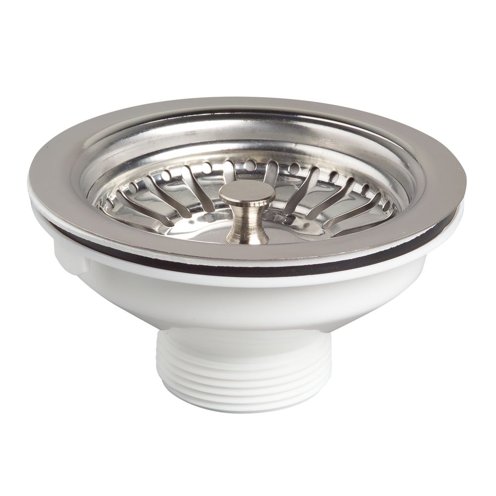 WIRQUIN Basket Sink Waste 90mm St/steel
