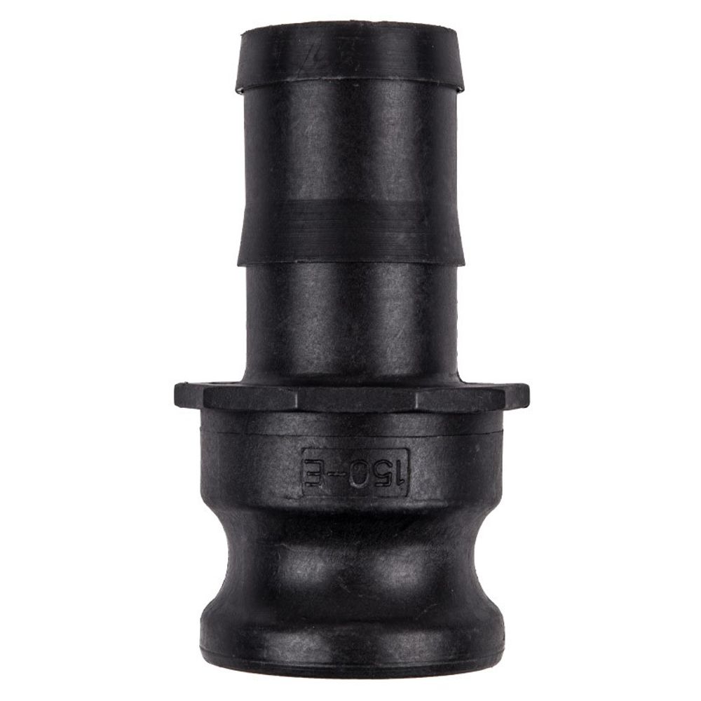 CAMLOCK PP TYPE E MALE ADAPTOR X HOSE TAIL 100MM