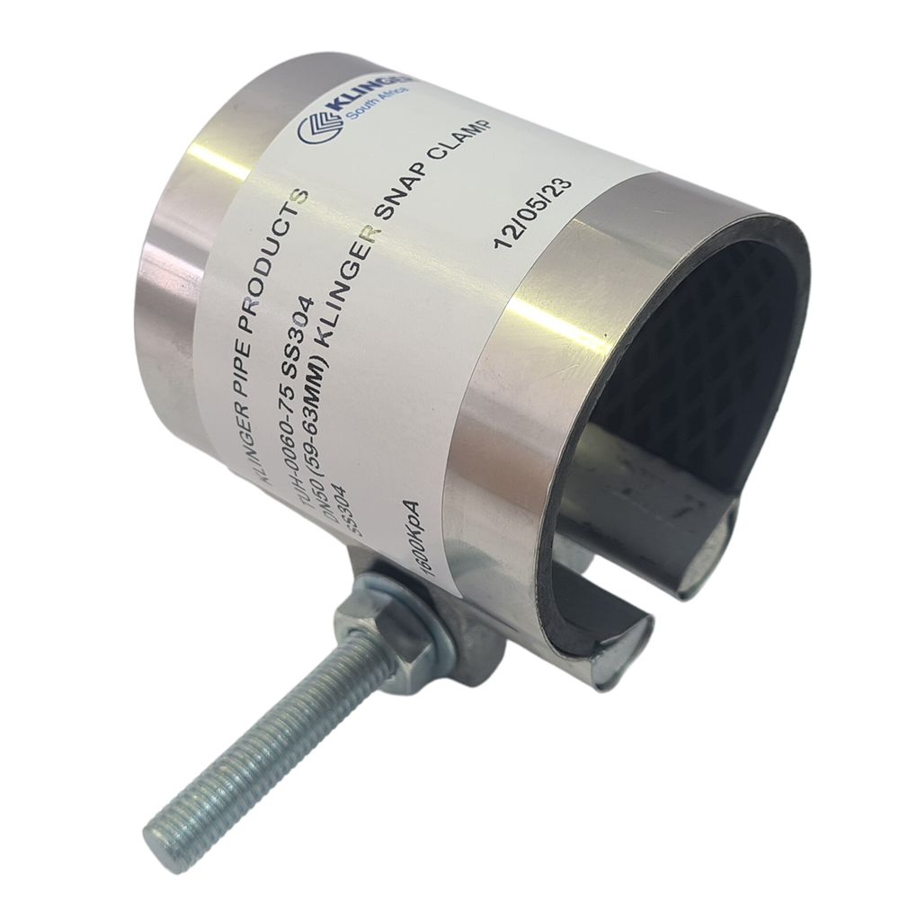 KLINGER Half Clamp 15mm 75mm