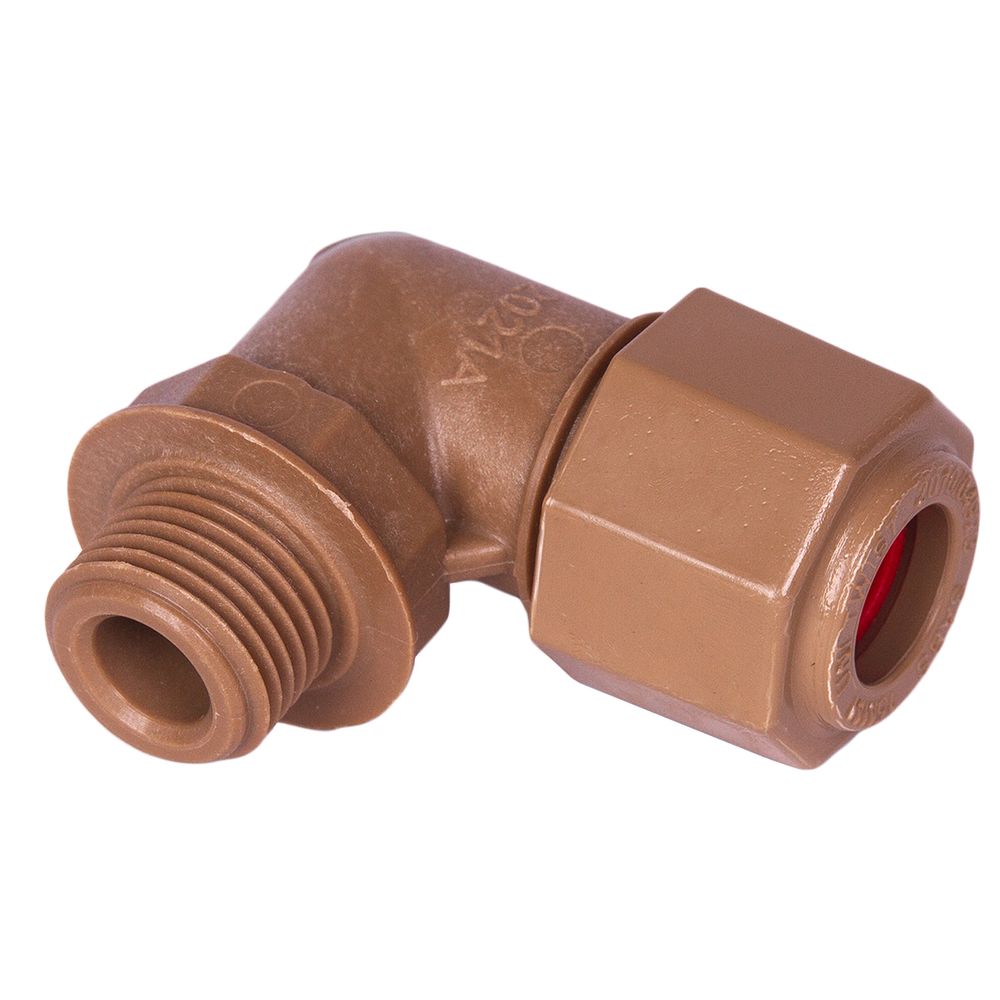 UNITWIST Elbow Cxmi Red 15mmx3/4inch