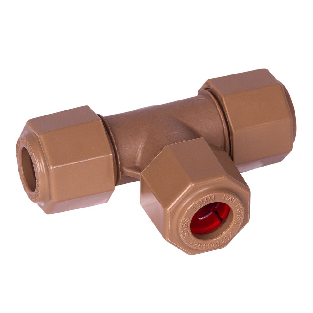 UNITWIST Tee Equal Cxcxc 15mm
