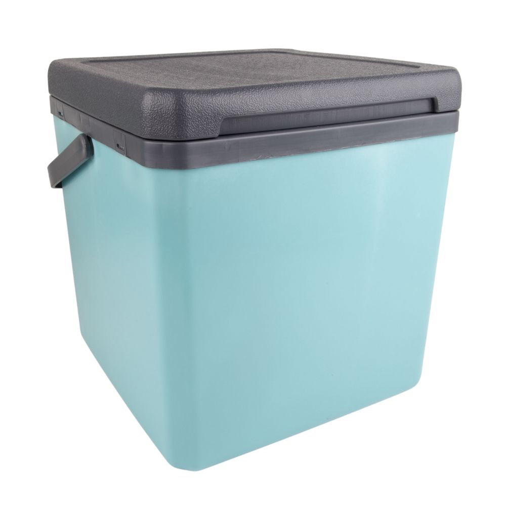 Party Cube Cooler Box 25l Light Blue