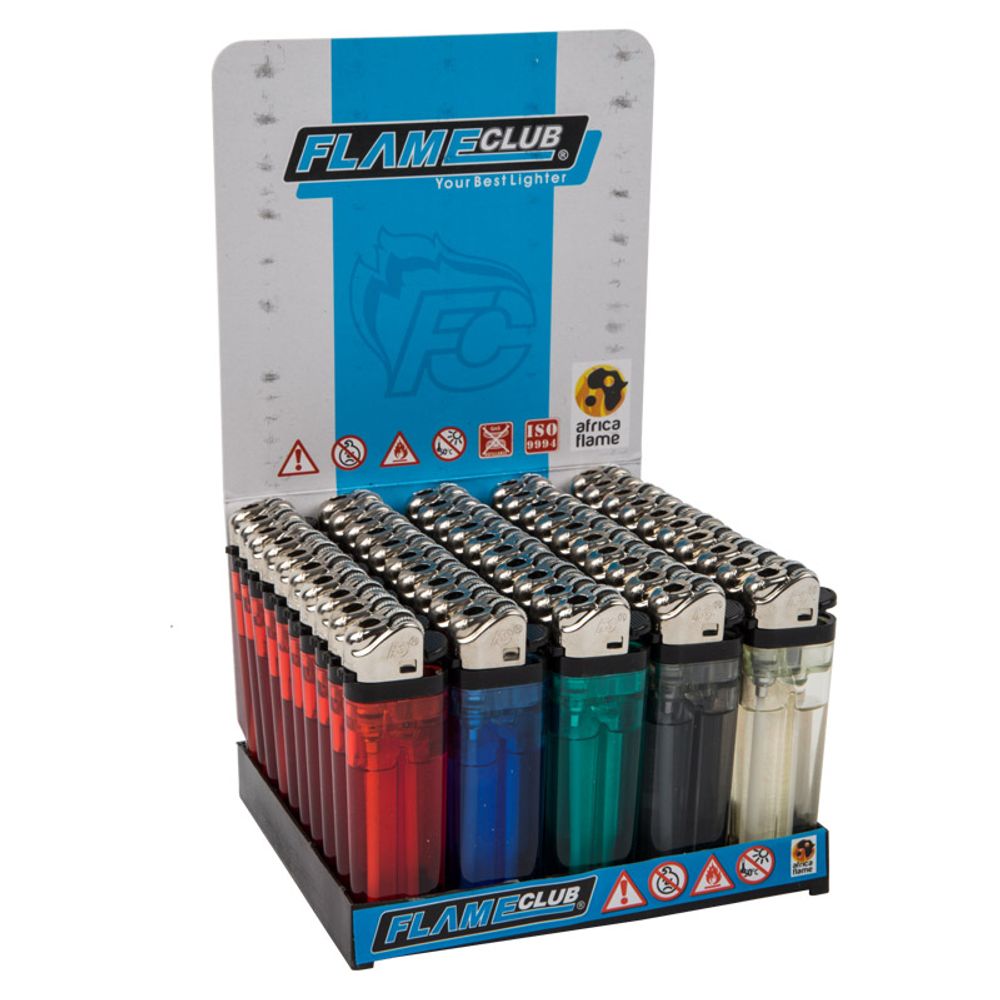 Africa Flame Gas Lighter Disposable M3l 50 Per Ctn