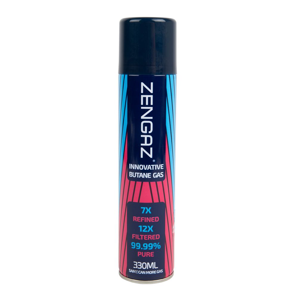ZENGA PURE GAS LIGHTER REFILL 330ML 12 PER CTN