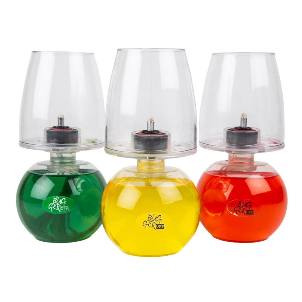 BUGGER OFF PARAFFIN LAMP 3PK 300ML