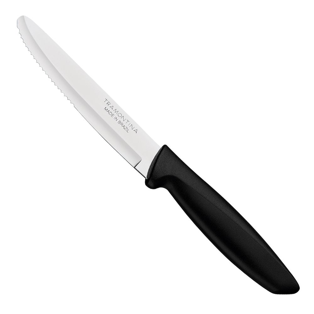 TRAMONTINA PLENUS STEAK KNIFE 13CM ROUND TIP JUMBO