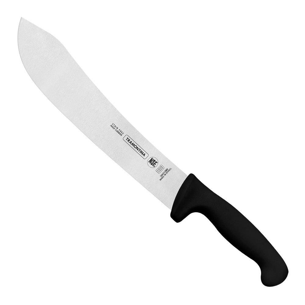 TRAMONTINA PROFESSIONAL KNIFE BUTCHER 25CM BLK BP