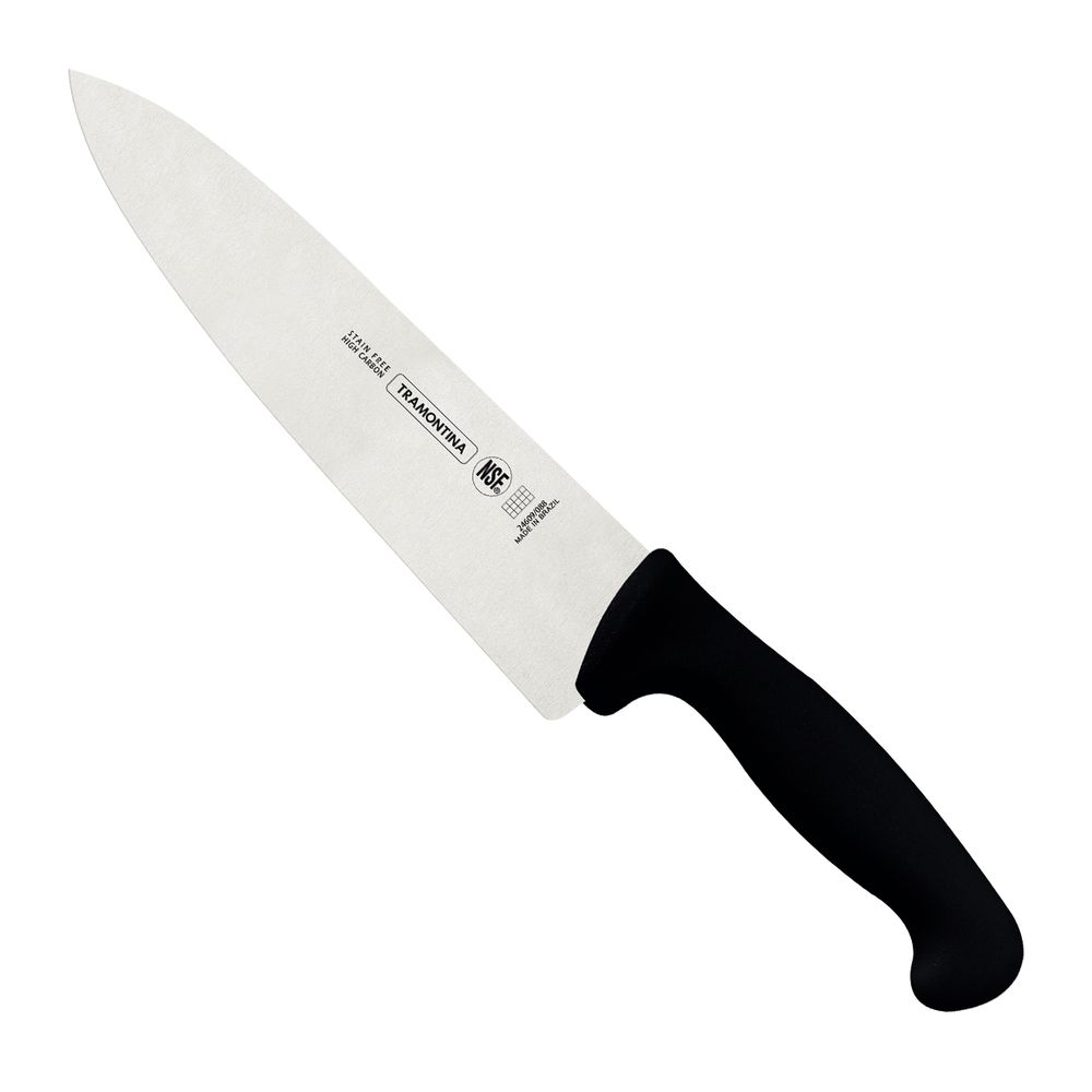 TRAMONTINA PROFESSIONAL KNIFE CUTTING 20CM BLK BP