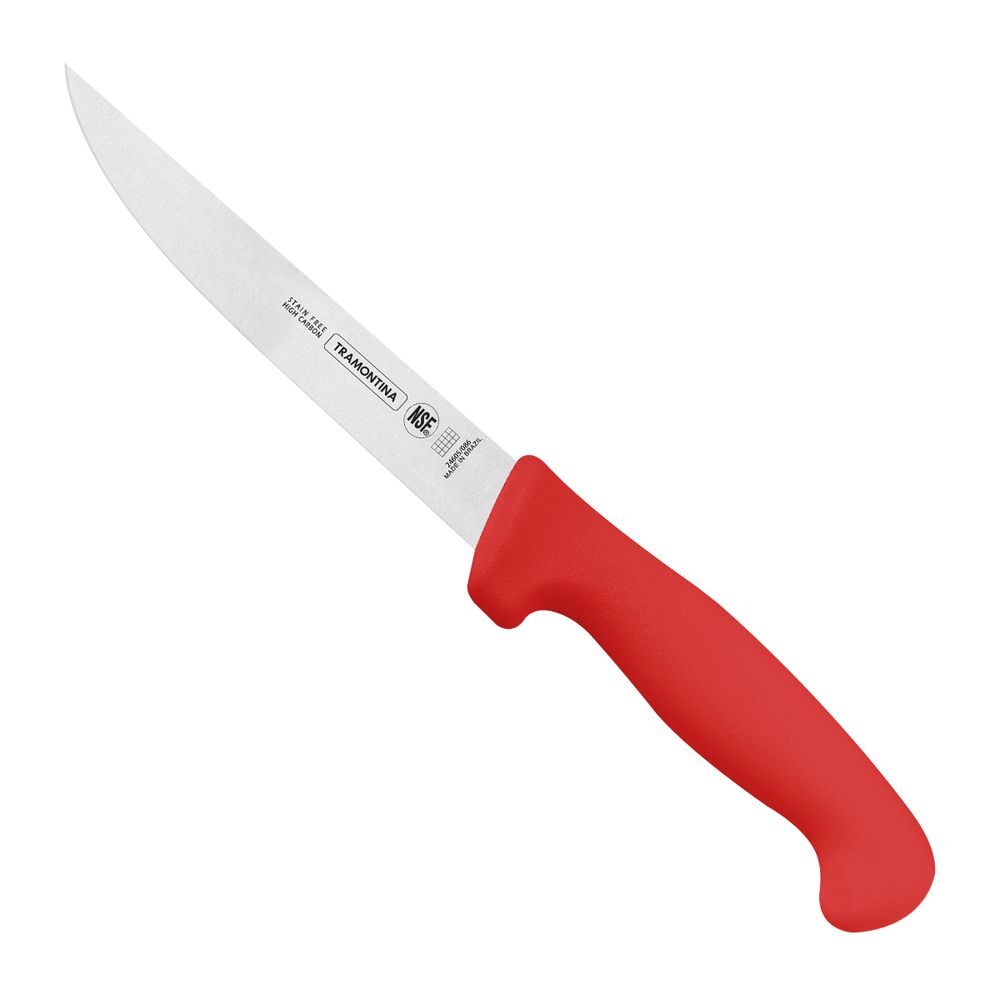 TRAMONTINA PROFESSIONAL KNIFE BONING 15CM RED CS