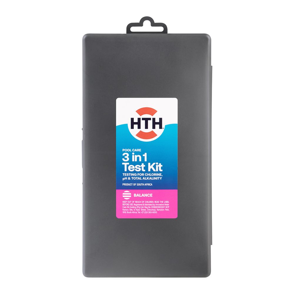 HTH Pool Test Kit 3 In 1