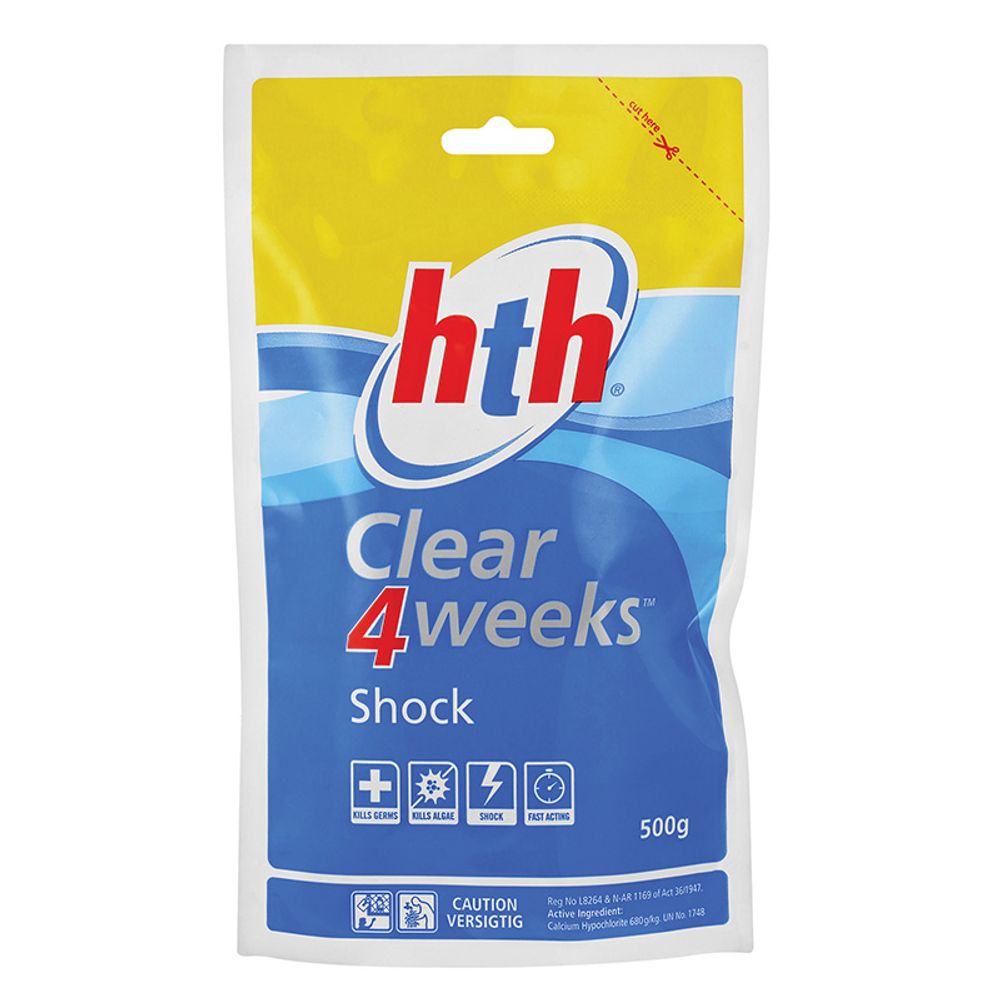 HTH CLEAR 4 WEEKS SHOCK 500G