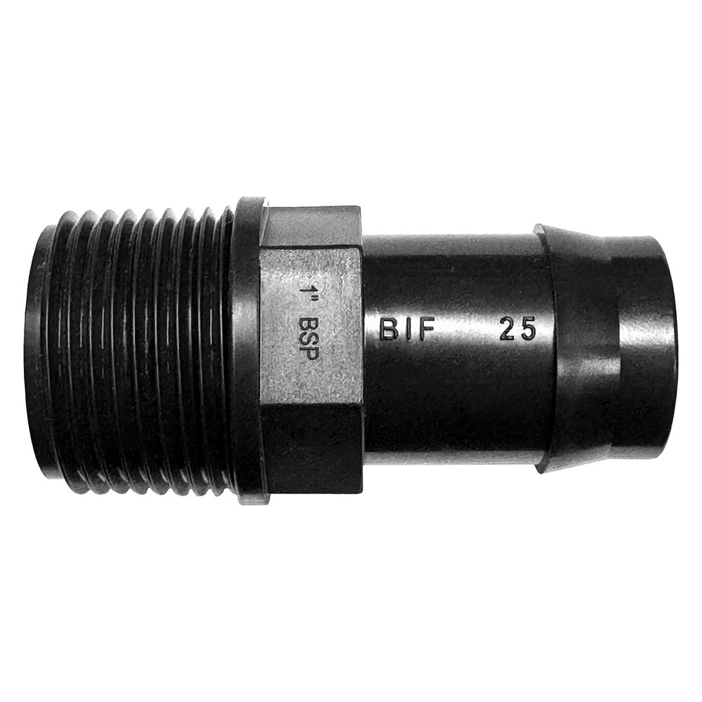 VETPLAST INSERT MALE ADAPTOR 25MM