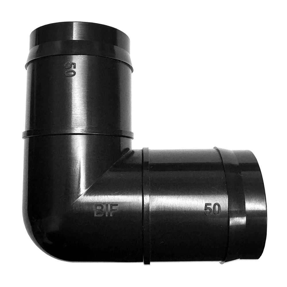 VETPLAST INSERT ELBOW 50MM