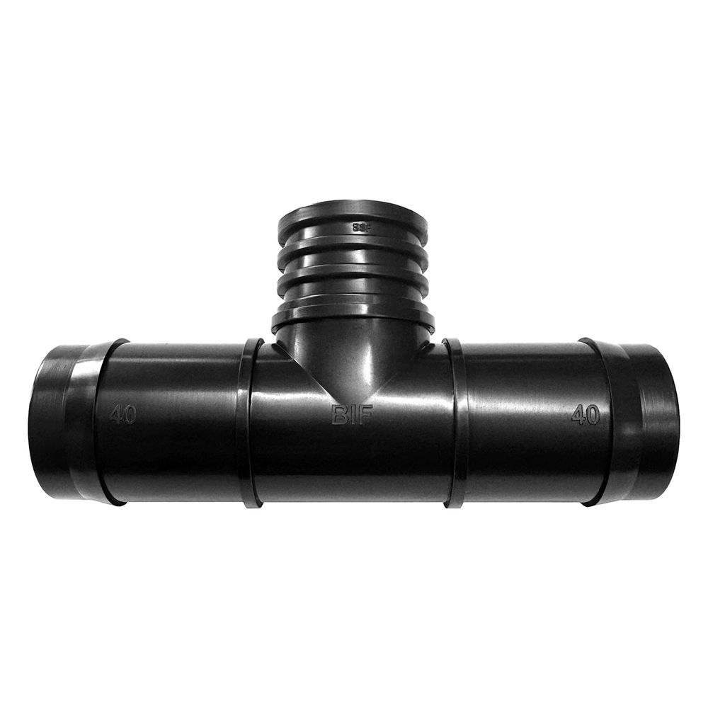 VETPLAST INSERT FEMALE TEE 40MM X 1 1/4 IN.