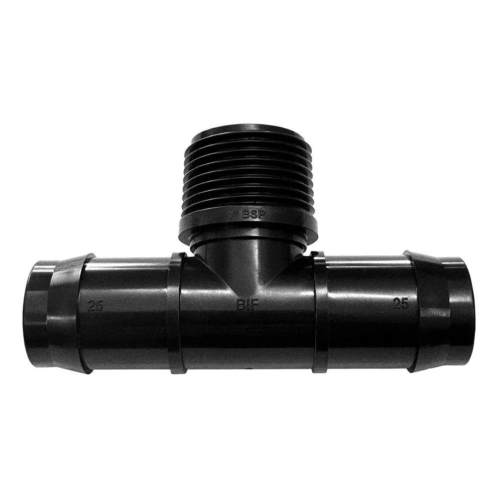 VETPLAST INSERT MALE TEE 25MM X 1 IN.