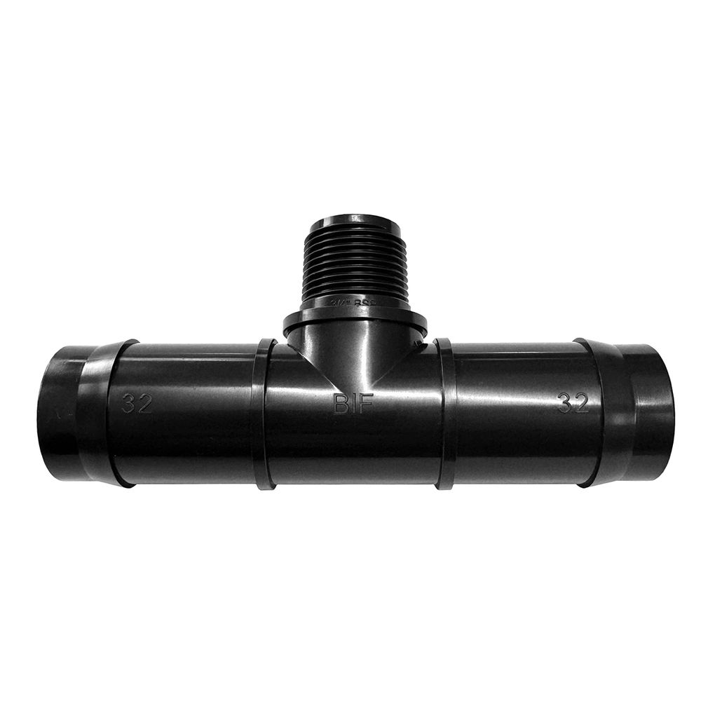 VETPLAST INSERT MALE TEE 32MM X 3/4 IN.