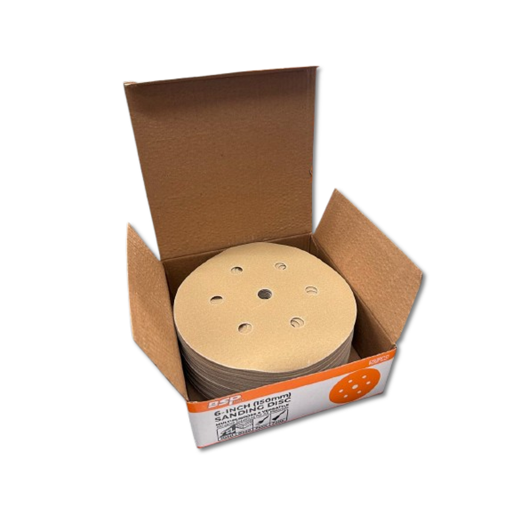BINIC B65 20% Ceramic Velcro Disc D150mm 7 Holes (400) 50pcs