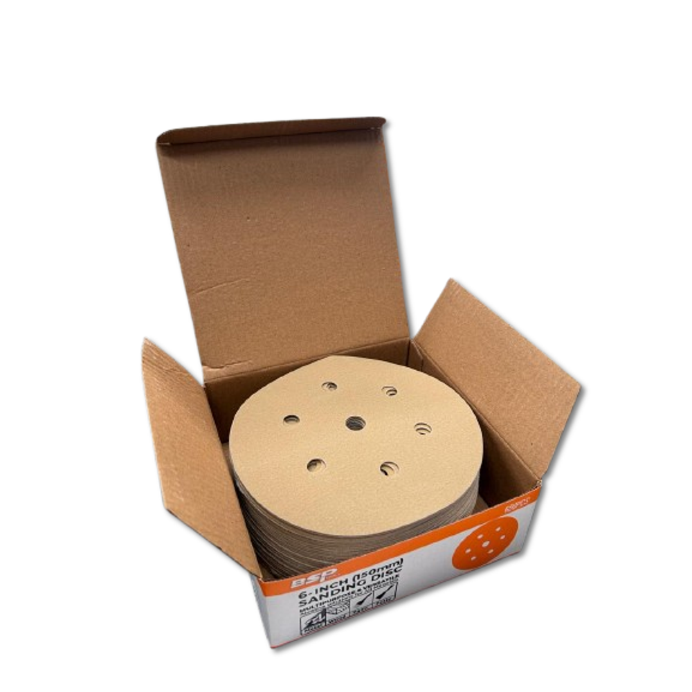 BINIC B65 20% Ceramic Velcro Disc D150mm 7 Holes (500) 50pcs