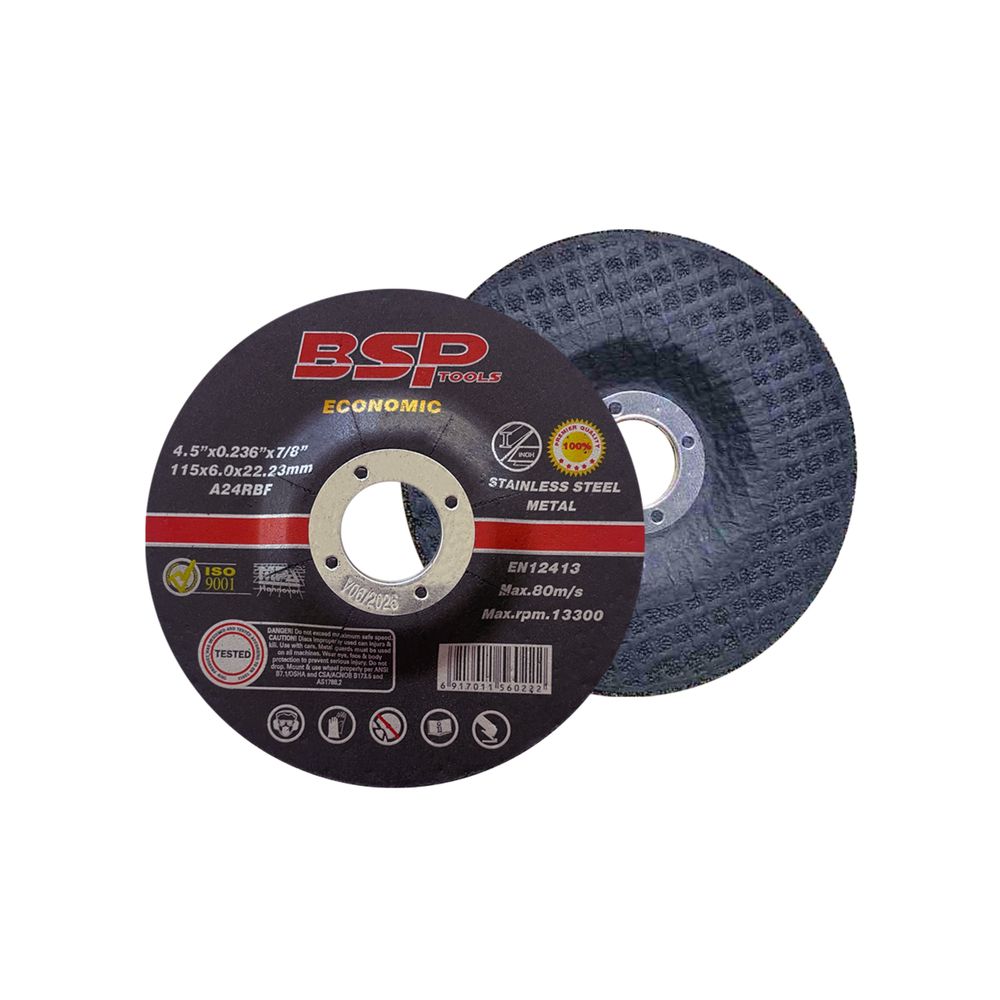 BINIC Eco Grinding Disc 115x6x22.2mm 5pc