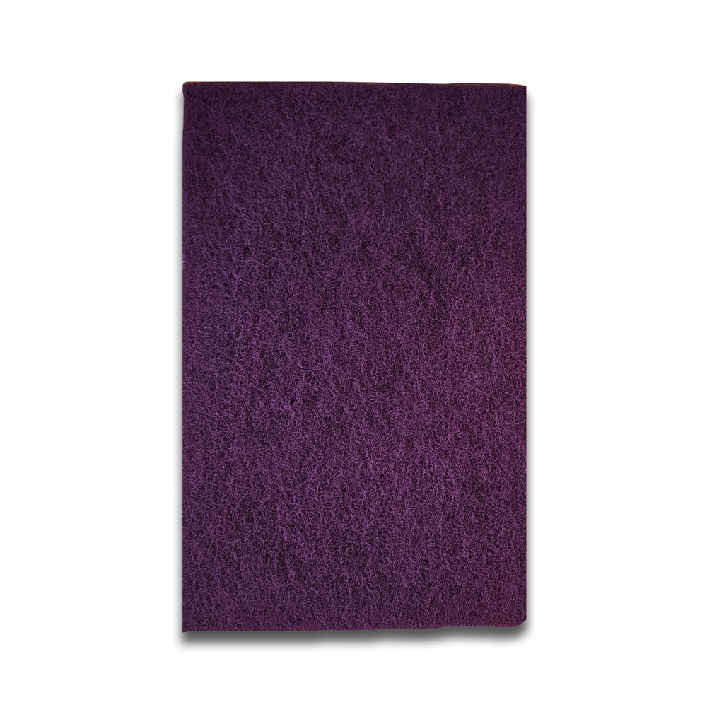 BINIC Non-woven Abrasive Scuff Pad, Very Fine In Maroon 150x230mm (10pcs)