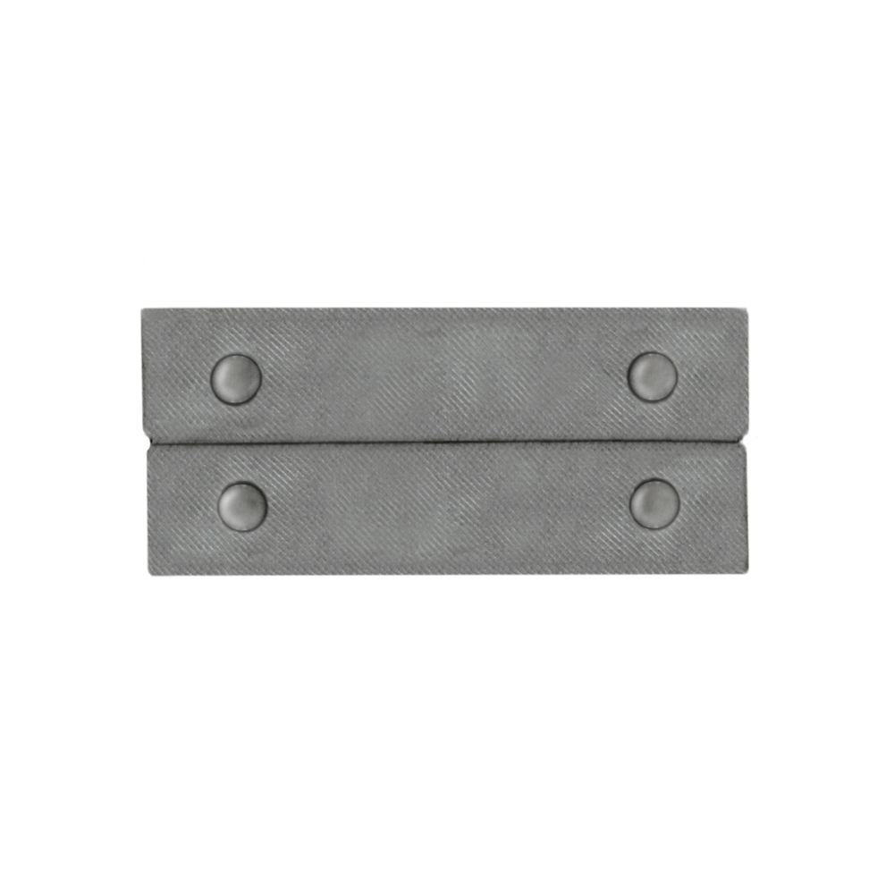 Tgm-aj4 Black Steel Aluminium Jaw Covers 4 Inch (100mm)