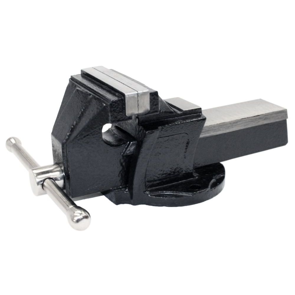 Tgm10704 Sg Black Steel Iron Extra Strong Fixed Base Vice 4 Inch