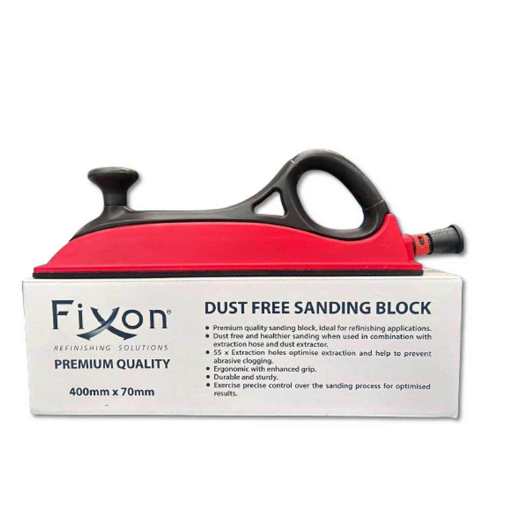 Shb70x400 FIXON Dust Free Sanding Block 400 X 70mm