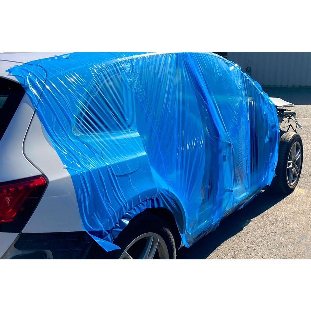FIXON Collision Wrap Film 100micx600mmx100m (blue)