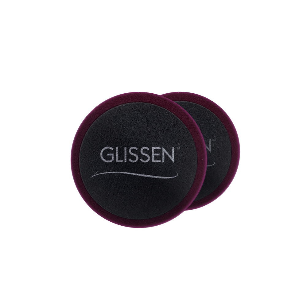 GLISSEN Nitro Purple Compounding Foam Applicators 2 Pack 150mm/6