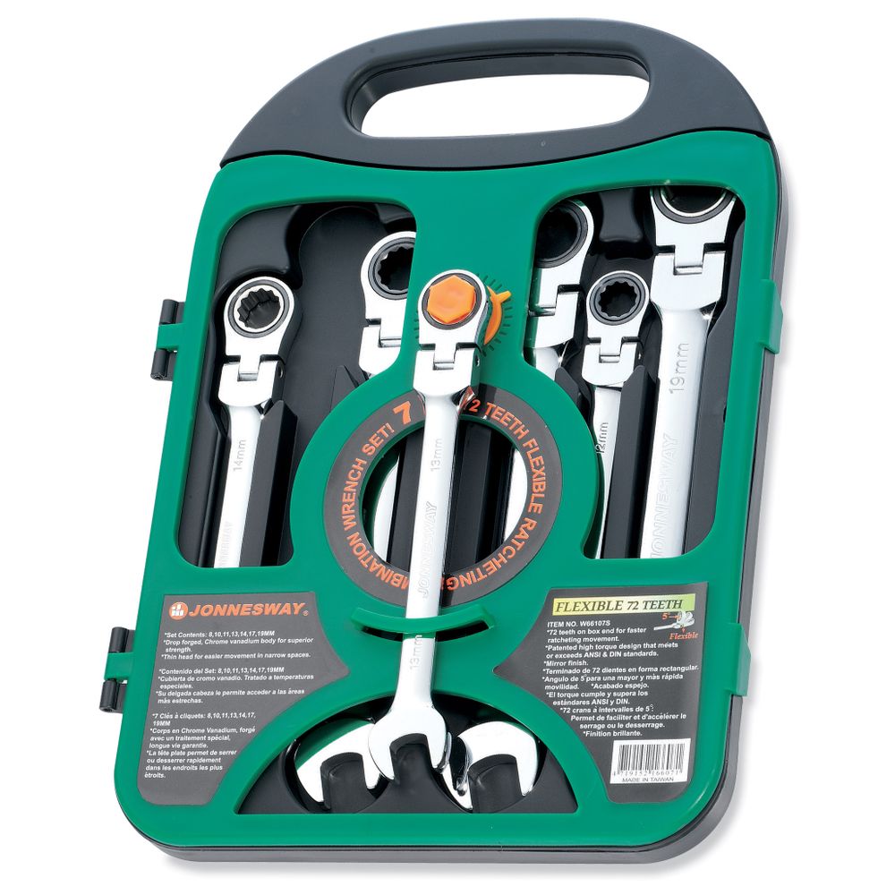 W66207s Flex Ratchet Wrench Set 7pc Special