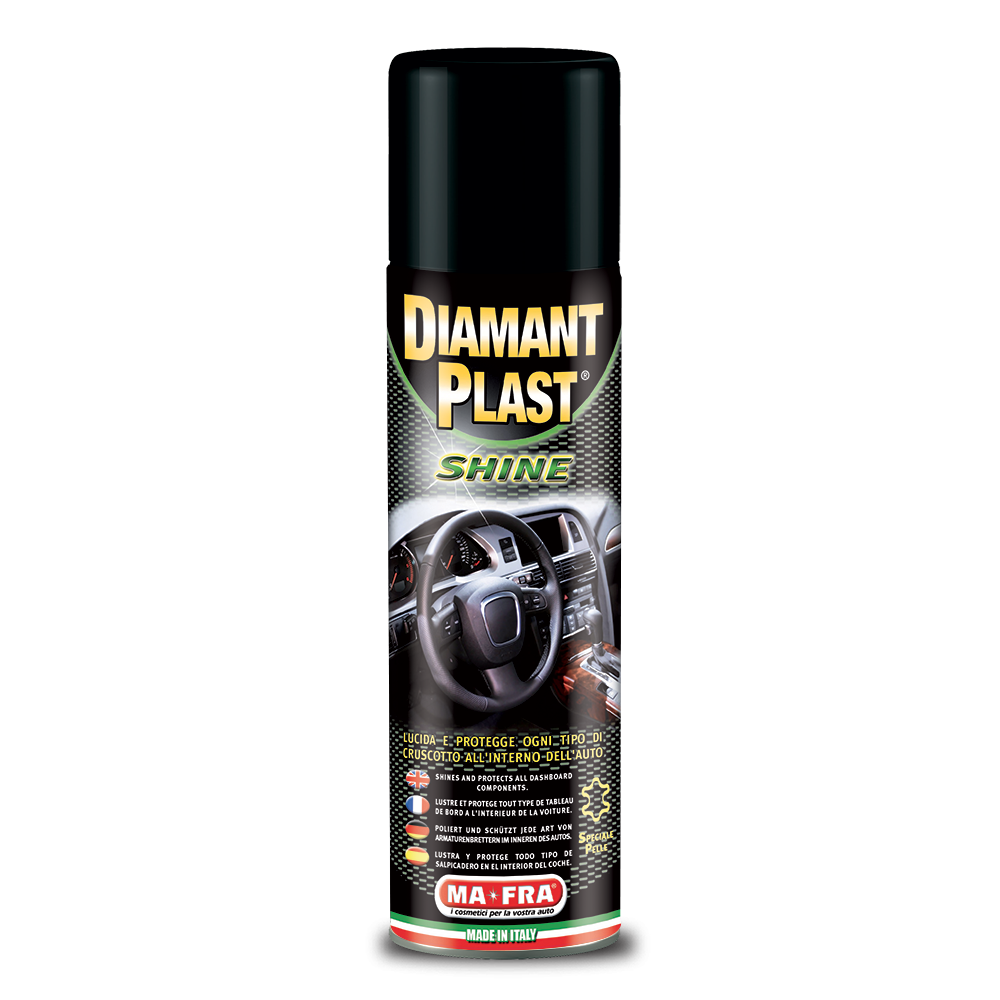 H0049 MAFRA Diamantplast Shine Leather & Dashboard Treatment Spray 500ml