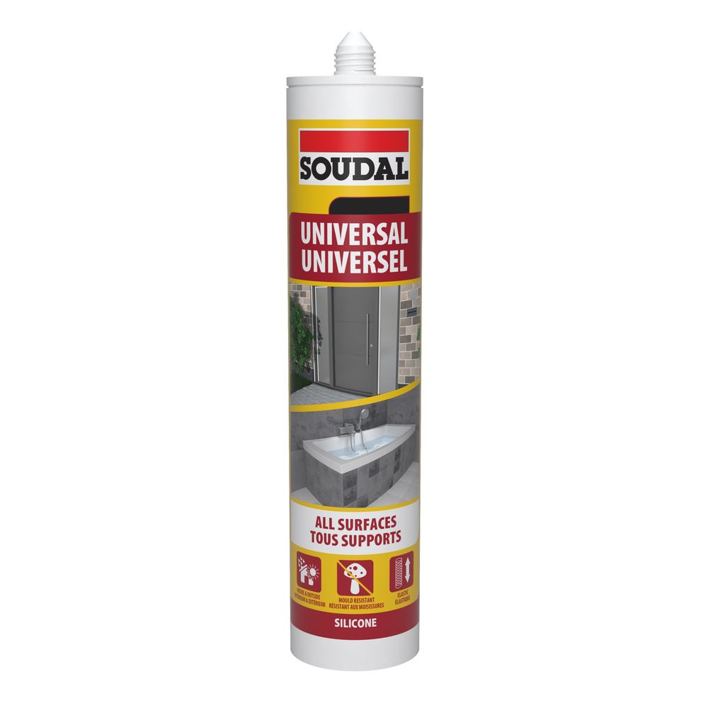 123980 SOUDAL Universal Silicone Bronze Sa 270ml