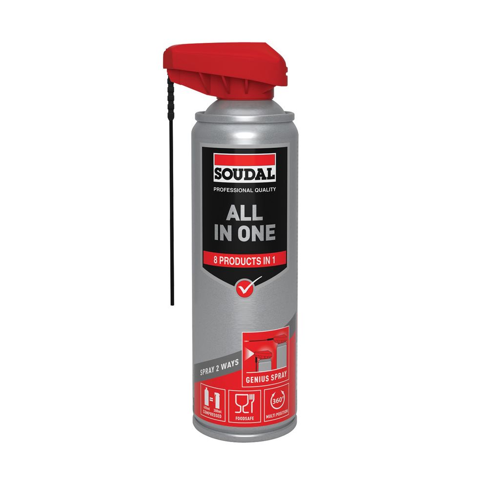 134621 SOUDAL All In One Genius Spray 300ml