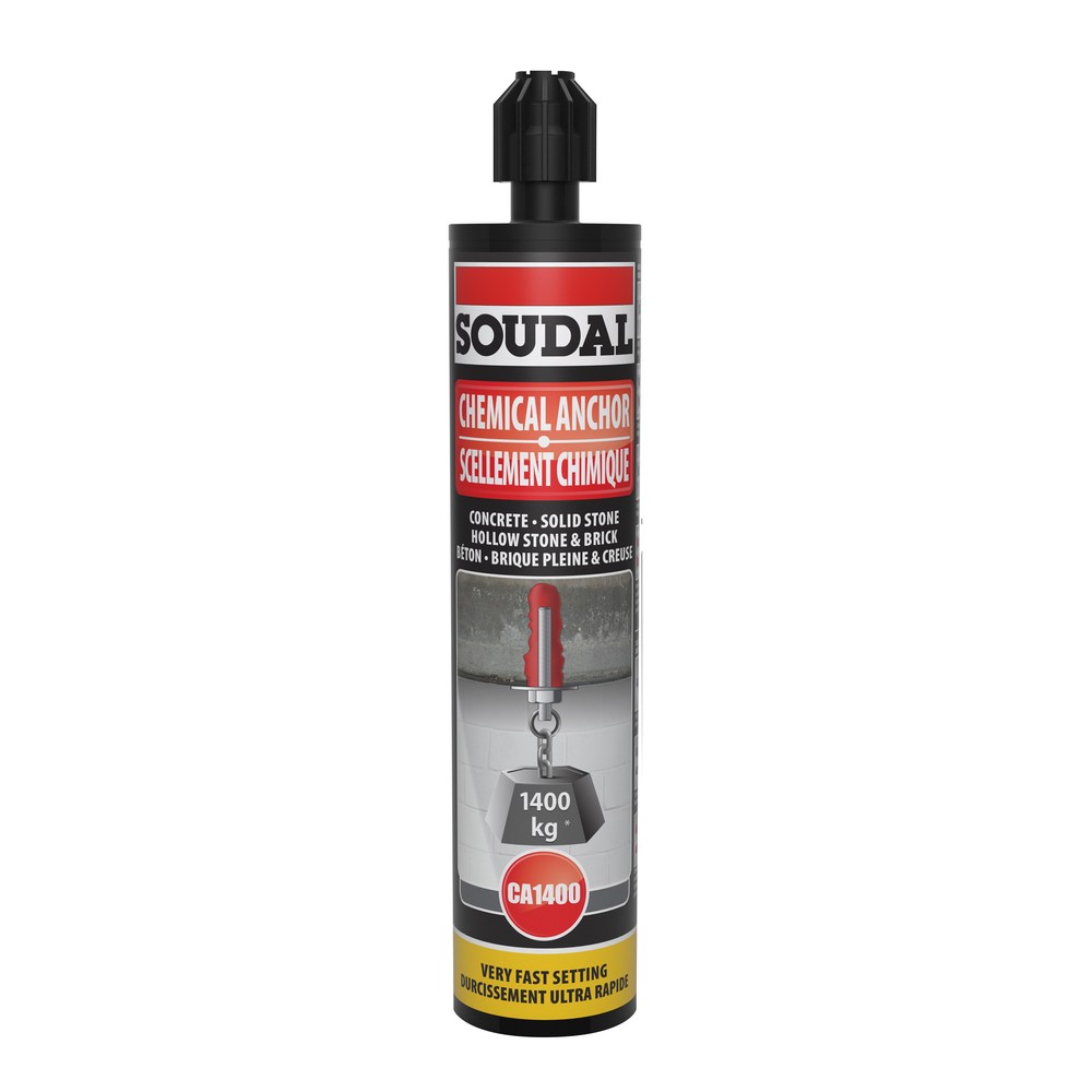 125539 SOUDAL Chemical Anchor Ca1400 Exp 280ml