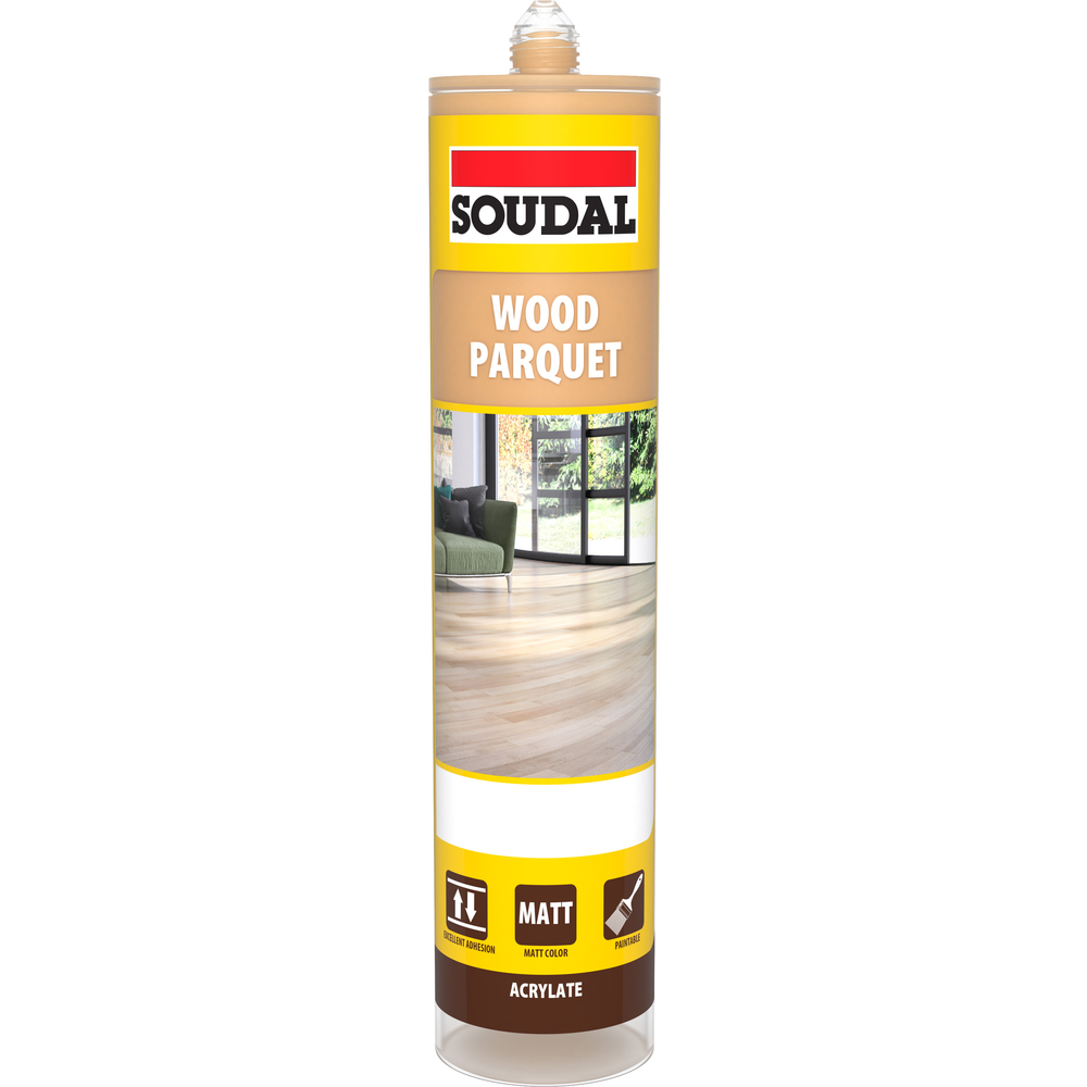 125591 SOUDAL Parquet Sealants Beech 300ml