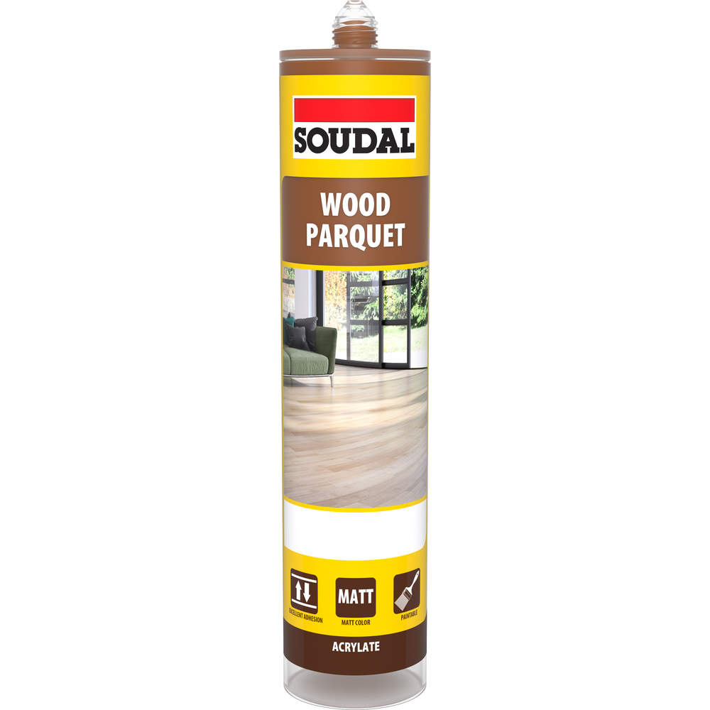 125595 SOUDAL Parquet Sealants Merbau 300ml