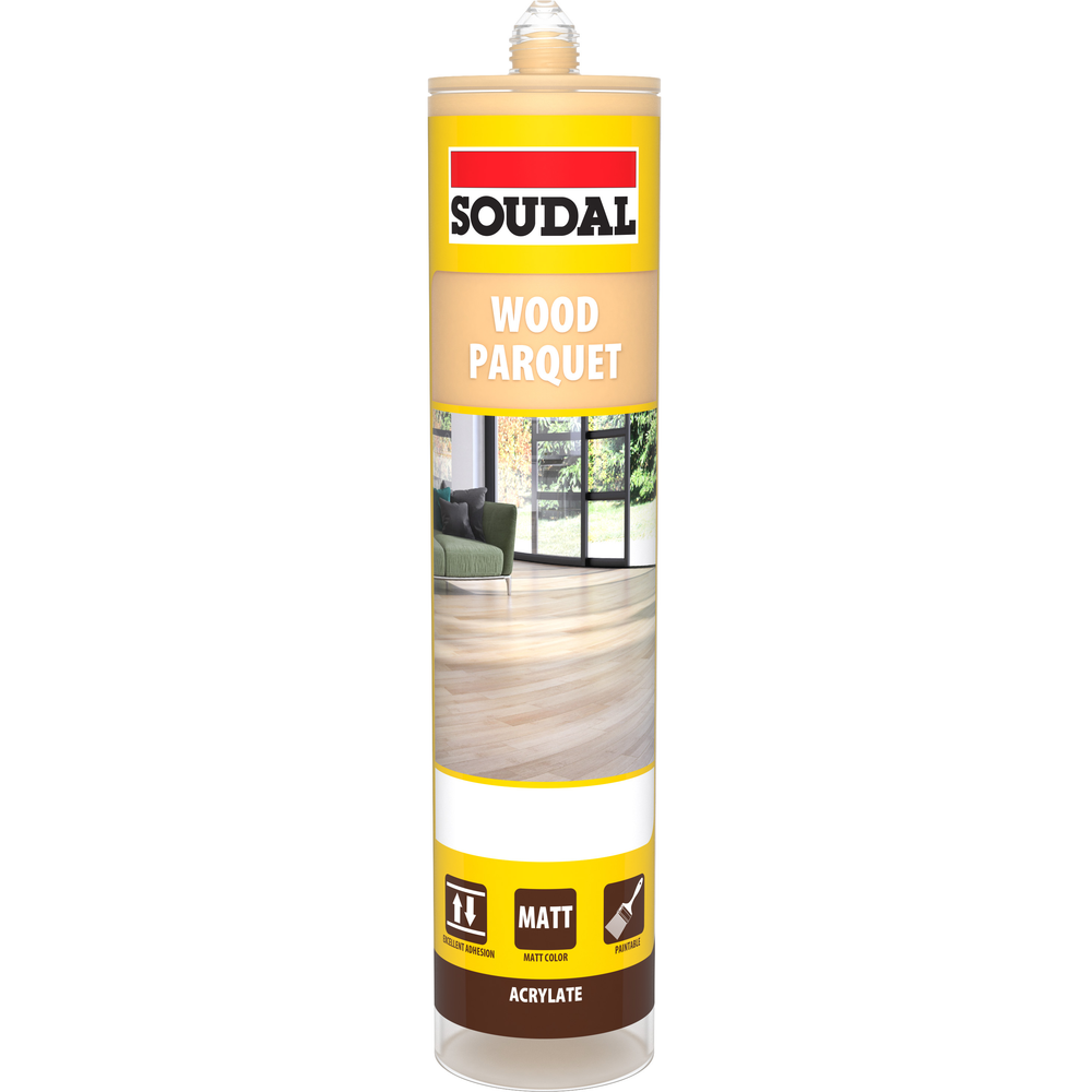 125590 SOUDAL Parquet Sealants Light Oak 300ml