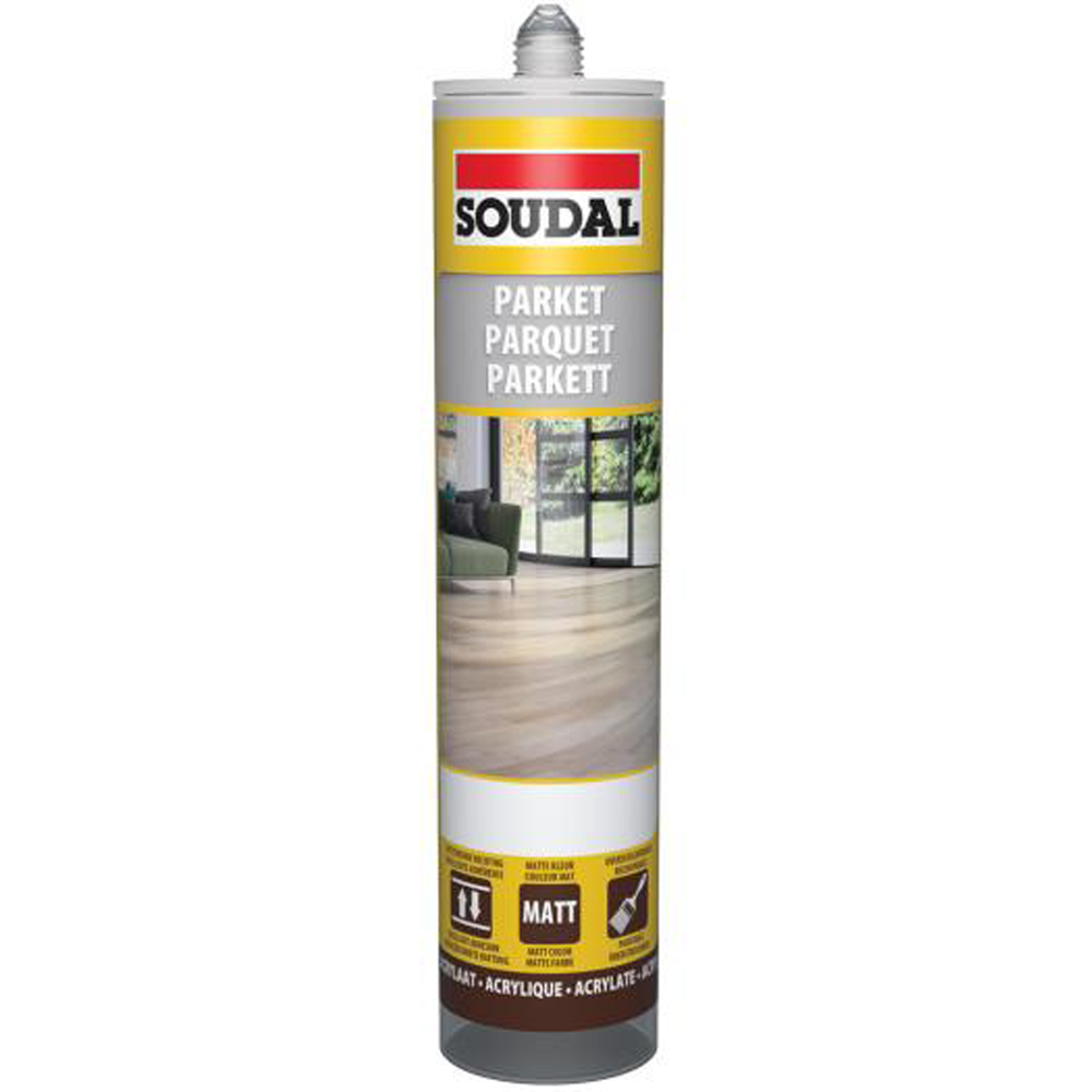 127174 SOUDAL Parquet Sealants Dark Grey 300ml