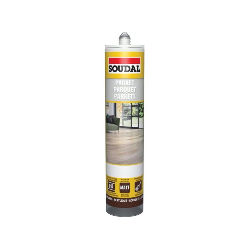 127175 SOUDAL Parquet Sealants Light Grey 300ml