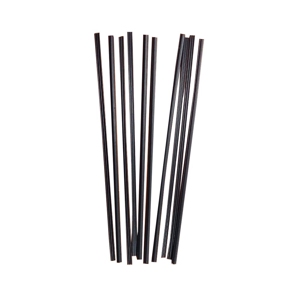 Et-sp073400 Welding Plastic Rod Pp 7mm Flat/black (10pcs In Bag)