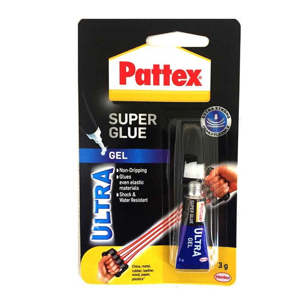 Adhesive Supergel PATTEX 3gr Carded