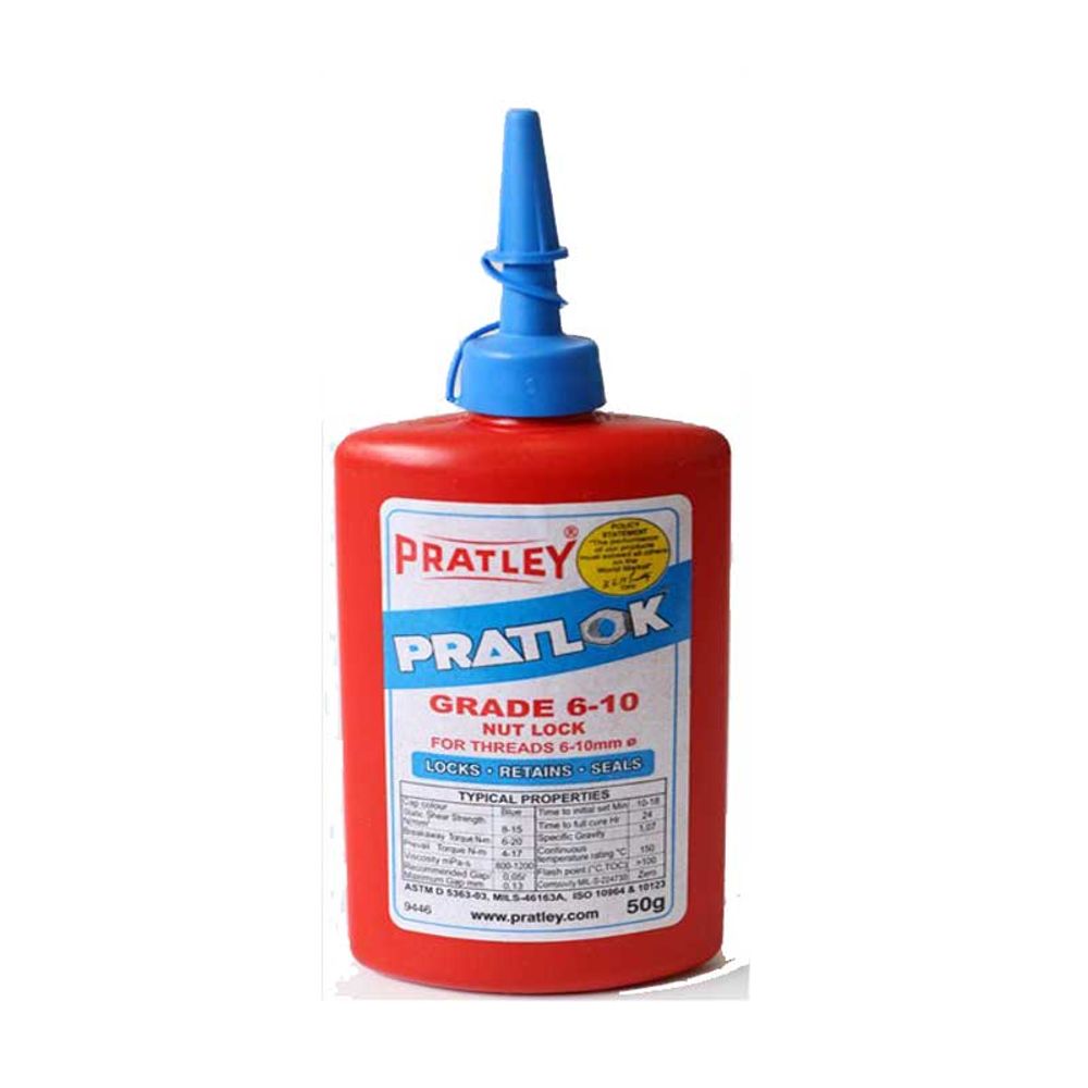 Adhesive Nutlock PRATLEY 50gr Grade 6-10