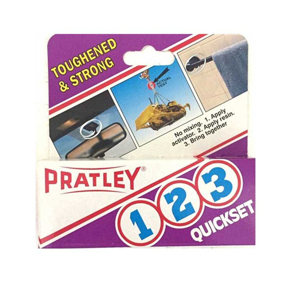 Adhesive Epoxy PRATLEY 1-2-3 15ml