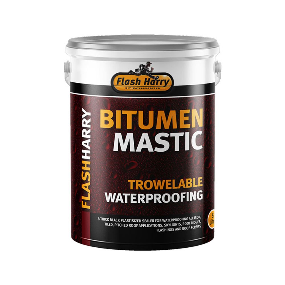 Sealer Mastic Bitumen Flash Harry 5ltr