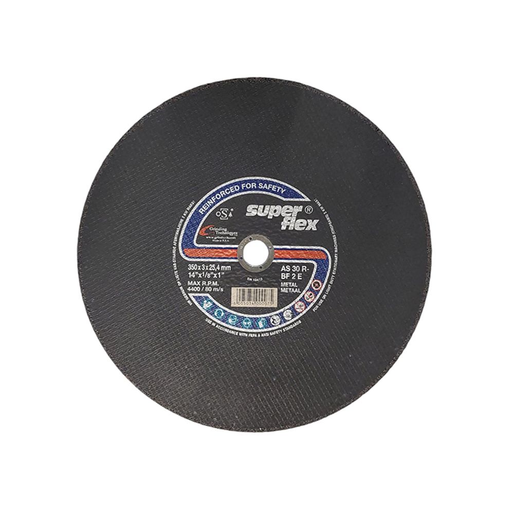 ABRASIVE DISC CUTTING STEEL S/FLEX 350mm*3.0mm*25.4mm