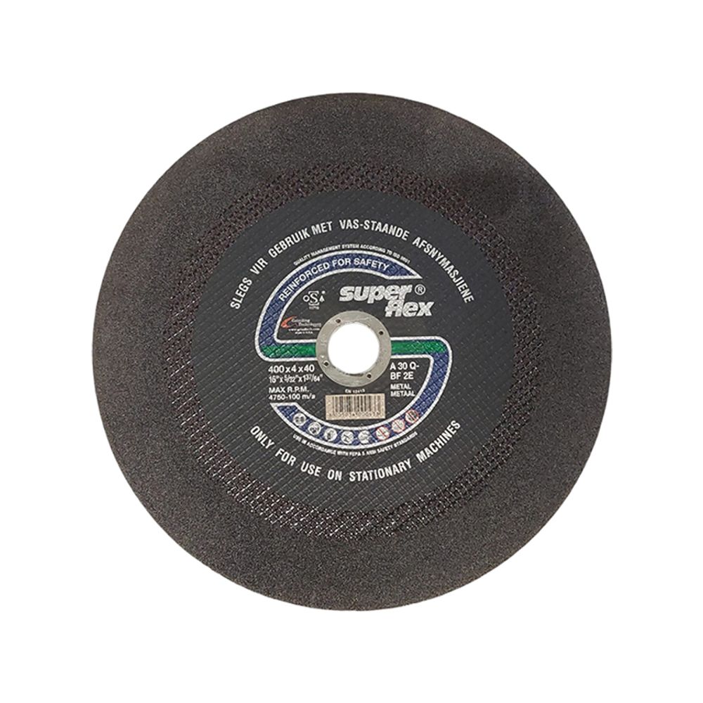 ABRASIVE DISC CUTTING STEEL S/FLEX 400mm*4.0mm*40.0mm