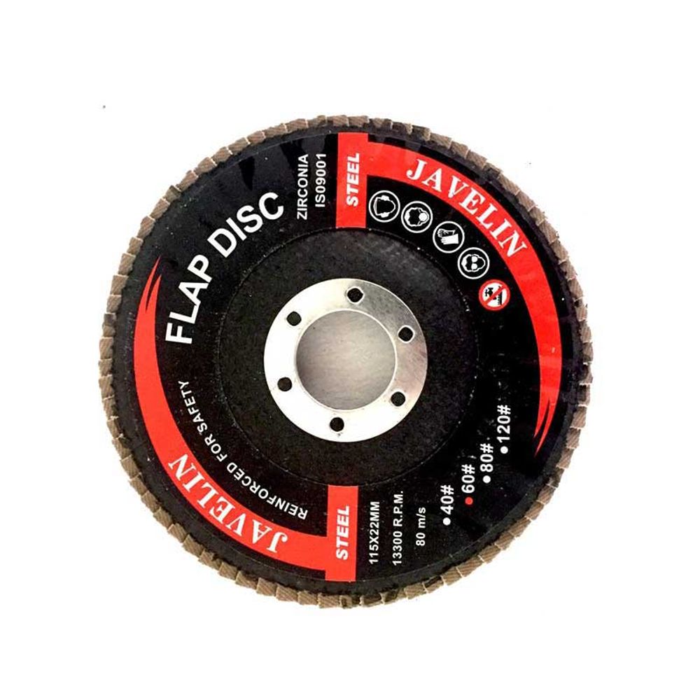 Abrasive Flap Disc Industrial 115mmx 60# RIGGER