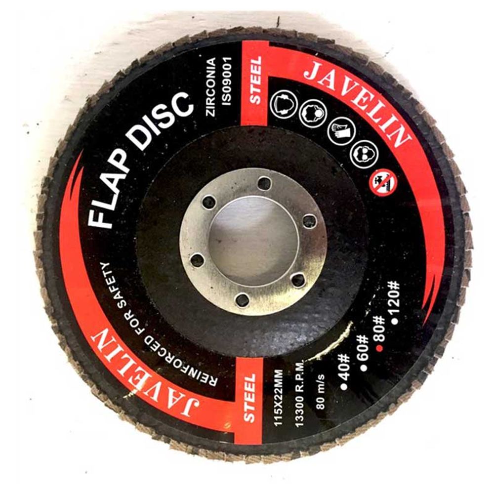 Abrasive Flap Disc Industrial 115mmx 80# RIGGER