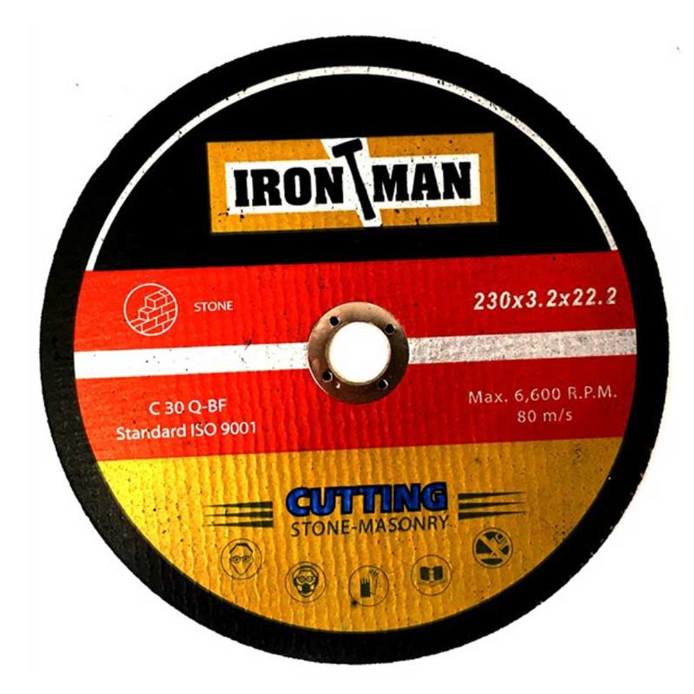 Abrasive Disc Cutting Stone 230x3x22.2 IRONMAN